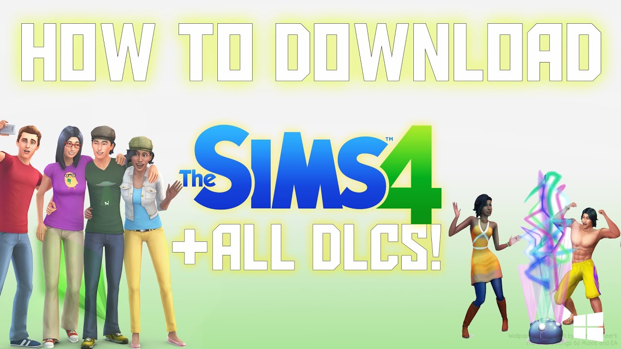 sims 4 all dlc free download mac